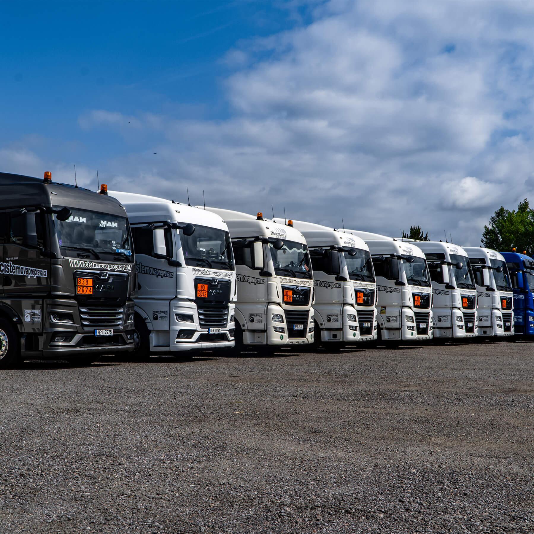 Autocisterny na ADR, PHM a oleje